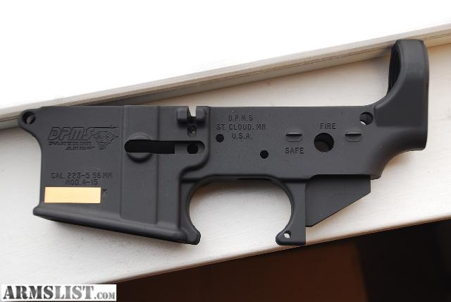 Dpms lower receiver california